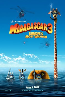 Madagaskaras 3 / Madagascar 3: Europe's Most Wanted (2012)