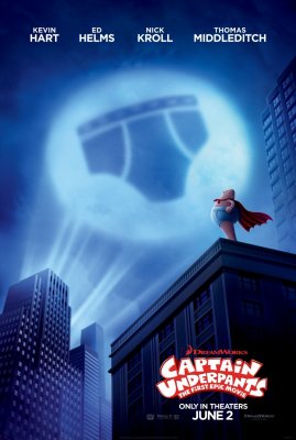 Kapitonas bekelnis / Captain Underpants: The First Epic Movie (2017) online